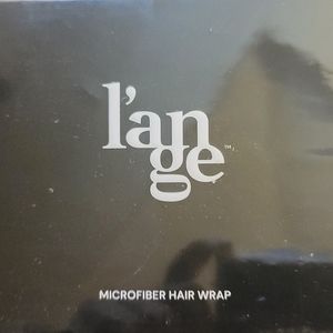 Nib L'ANGE white Microfiber Hair Wrap